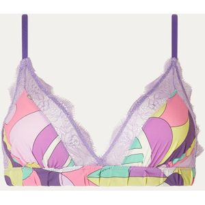 Love Stories Love Lace bralette met kant en print