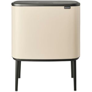 Brabantia Bo Touch Bin Prullenbak - 36 liter - Soft Beige