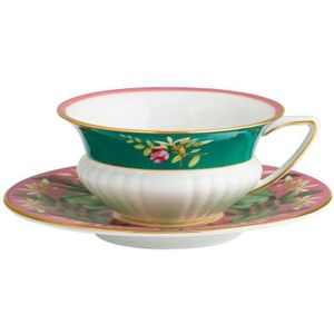 Wedgwood Wonderlust Lotus kop en schotel 20 cl