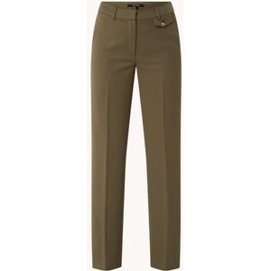 NIKKIE Asti mid waist straight fit pantalon met stretch