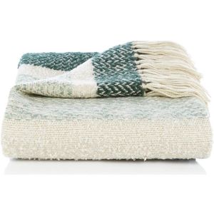 Malagoon - Berber grainy green throw