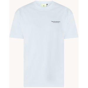 New Amsterdam Surf Association T-shirt met logo- en backprint