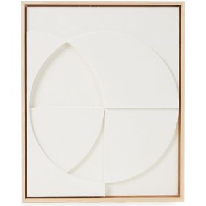 HKliving Framed Relief Art wanddecoratie