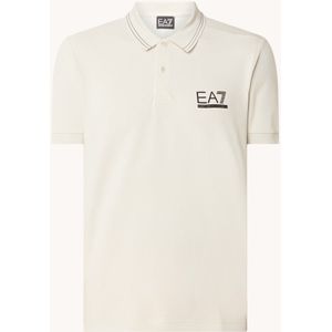 Emporio Armani Regular fit polo van piqué katoen met logo