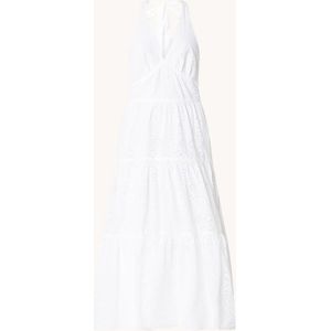 Ralph Lauren Midi jurk met opengewerkt detail