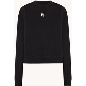 HUGO BOSS Daxandria sweater met logoborduring