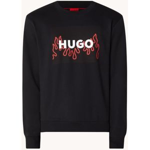 HUGO BOSS Duragol sweater met logoprint