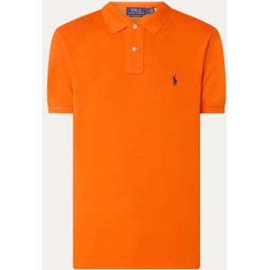 Ralph Lauren Custom slim fit polo van piqué katoen