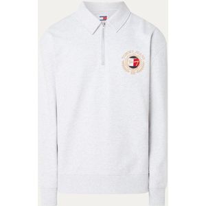 Tommy Hilfiger Prep Explorer sweater met halve rits en logoborduring