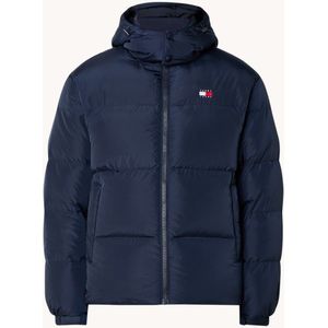 Tommy Hilfiger Alaska puffer jack met donsvulling en afneembare capuchon