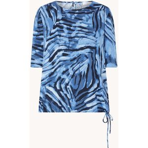 Gerry Weber Top met print en trekkoord