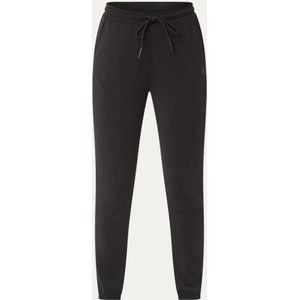 10DAYS Scuba high waist tapered fit cropped joggingbroek met trekkoord