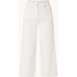 IRO Martine high waist loose fit cropped jeans in linnenblend