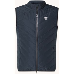 Emporio Armani Gewatteerde bodywarmer met ritszakken en logo