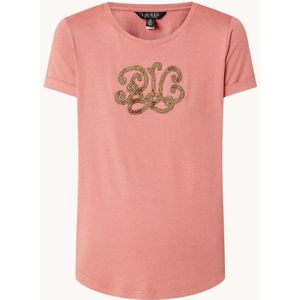 Ralph Lauren T-shirt met kralendecoratie