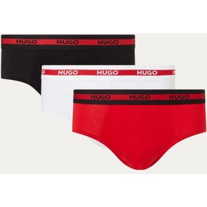 HUGO BOSS Slip met logoband in 3-pack