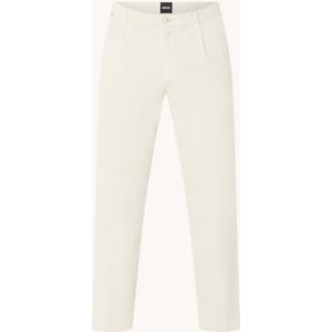 HUGO BOSS Tapered fit chino met steekzakken