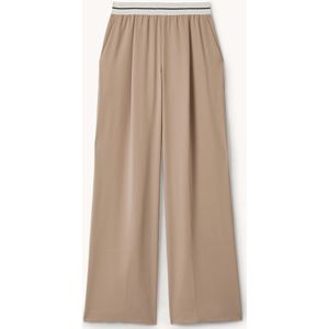 Reiss Abigail high waist wide fit pantalon met steekzakken