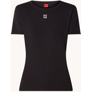 HUGO BOSS Deloris T-shirt met logoborduring