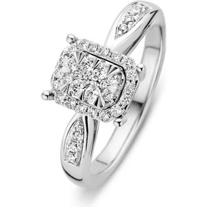 Diamond Point Witgouden ring 0.34 ct diamant Enchanted