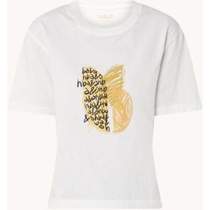 ba&sh Emine T-shirt met logoprint