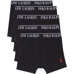 Ralph Lauren Boxershorts met logoband in 5-pack