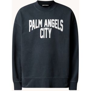 Palm Angels City sweater met logoprint