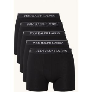 Ralph Lauren Boxershorts met logoband in 5-pack