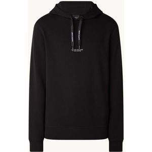 Armani Exchange Hoodie met logo- en backprint