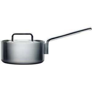 iittala Steelpan met deksel 18 cm - Tools assortiment voor professioneel koken en serveren - hoogwaardig roestvrij staal