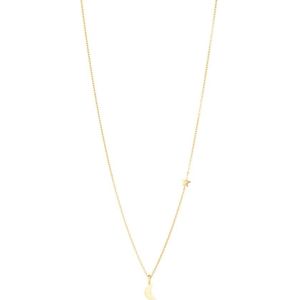 Pernille Corydon Star Moon ketting verguld