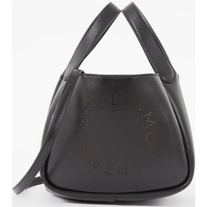 Stella McCartney Handtas van vegan leer met logo