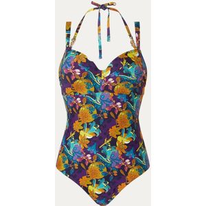 Marlies Dekkers Acapulco plunge balconette badpak met bloemenprint