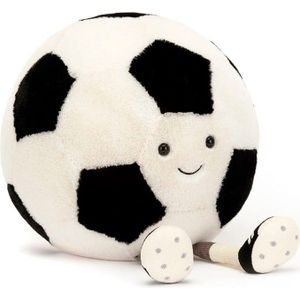 Jellycat Amuseable Sports Voetbal knuffel 23 cm