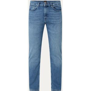 HUGO BOSS Delaware slim fit jeans met lichte wassing