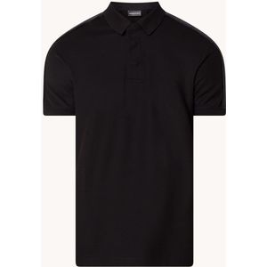 Emporio Armani Regular fit polo van piqué katoen