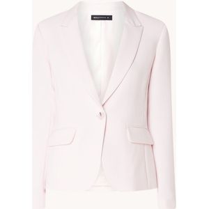 Expresso Blazer met schoudervulling en klepzakken