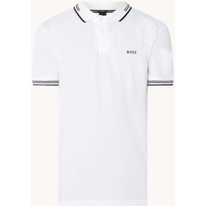 HUGO BOSS Paul slim fit polo van piqué katoen met logo