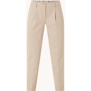 OPUS Myrtel high waist tapered fit cropped pantalon