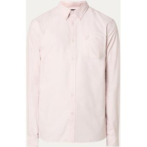 Lyle & Scott Regular fit overshirt met borstzak en logo