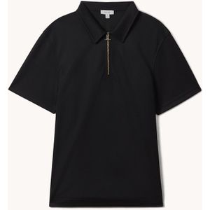 Reiss Floyd regular fit polo met halve rits