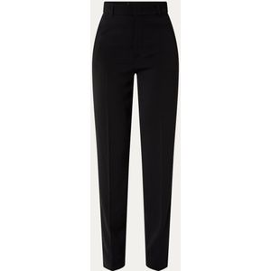 Vanilia High waist slim fit pantalon met ritszakken