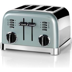 Cuisinart 4 Slice Toaster Broodrooster CPT180GE  - 4 sleuven - Ontdooifunctie - Bagelfunctie - 6 standen - Pistacho Green