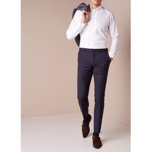 Profuomo Royal Twill No 6 slim fit overhemd met cut away kraag