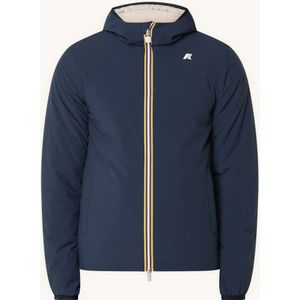 K-Way Reversible jack met capuchon en logo