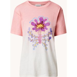 Isabel Marant Zewel T-shirt van biologisch katoen met print