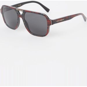 Dolce & Gabbana Piloten zonnebril DX4003