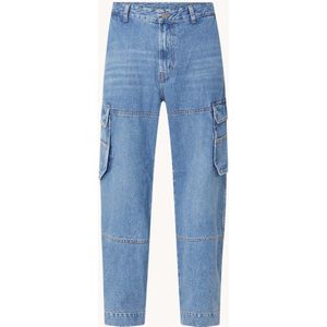 Diesel D-Fish loose fit cargobroek van denim