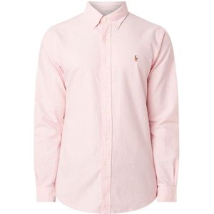 Ralph Lauren Custom fit button-down overhemd van katoen
