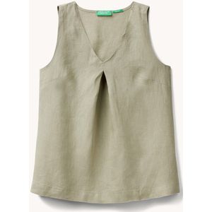 Benetton Tuniek met plooidetail en V-hals